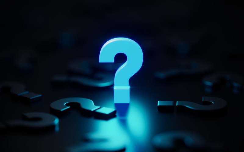 Abstract concept image representing unknown substance or digital topic