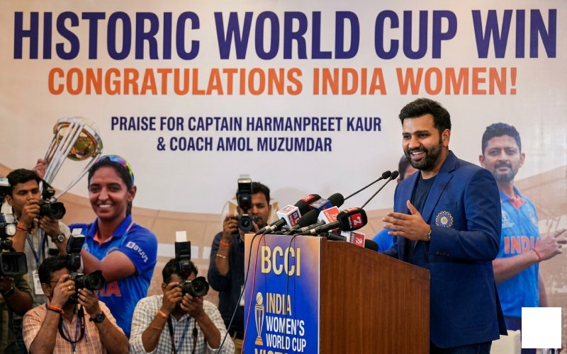 Rohit Sharma Praises Harmanpreet Kaur and Coach Amol Muzumdar After India Women's Historic World Cup Win