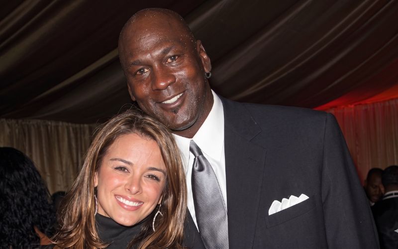 Michael Jordan wife twins