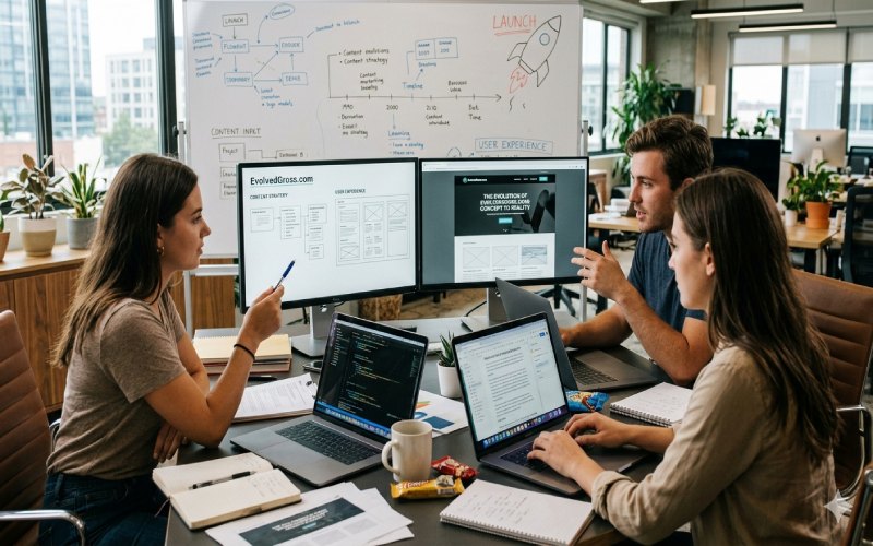 The Evolution of EvolvedGross.com_ From Concept to Reality