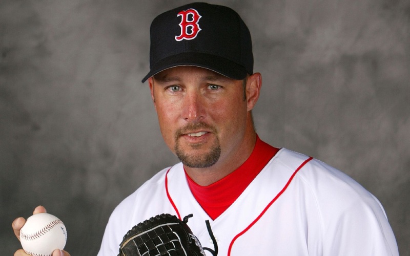 Tim Wakefield during Boston Red Sox game