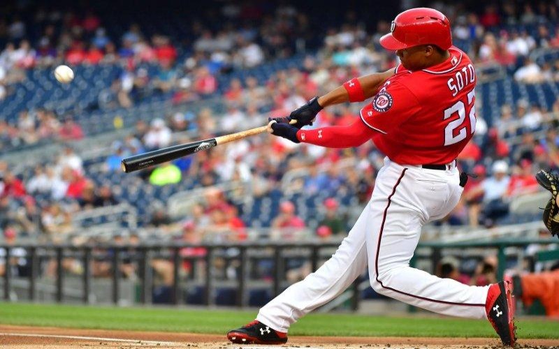  Juan Soto playing in MLB game