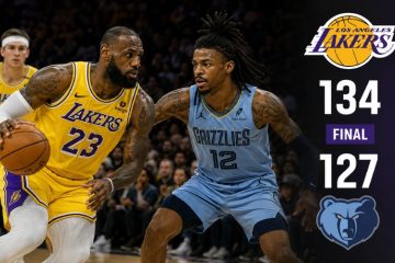 Memphis Grizzlies vs Lakers Match Player Stats
