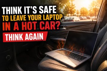 Laptop in Hot Car