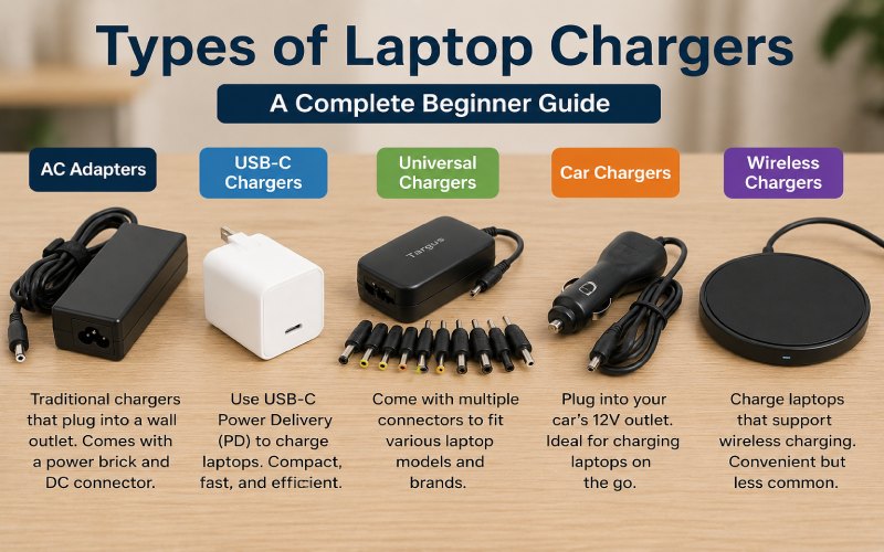 Types of Laptop Chargers