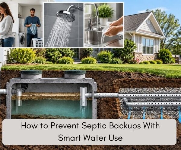 How to Prevent Septic Backups With Smart Water Use