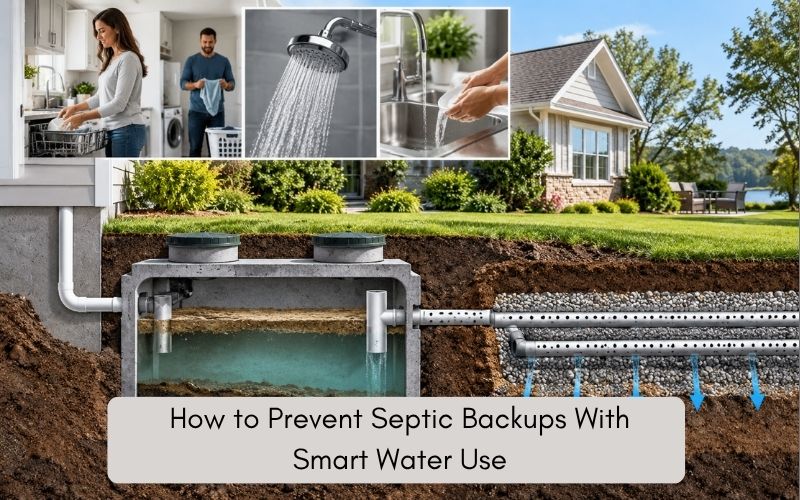 How to Prevent Septic Backups With Smart Water Use