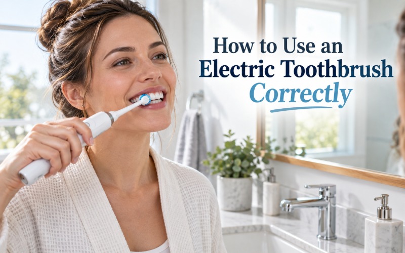 electric toothbrushing technique