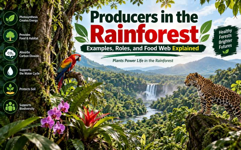 producers in the rainforest