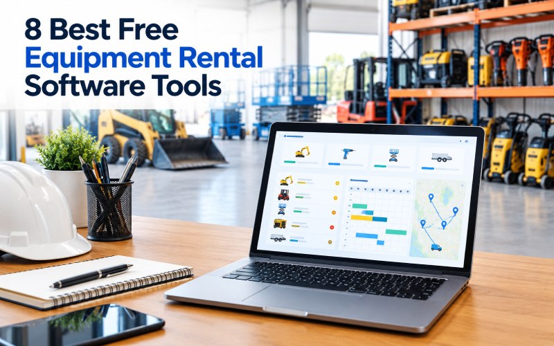 8 Best Free Equipment Rental Software Tools
