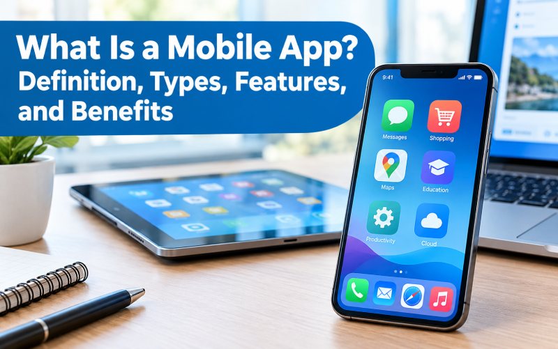 What Is a Mobile App? Definition, Types, Features, and Benefits
